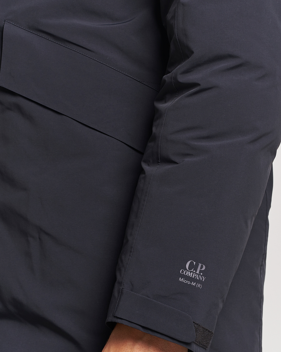 Herren | Jacken | C.P. Company | Micro M Re-Cycled Parka Black
