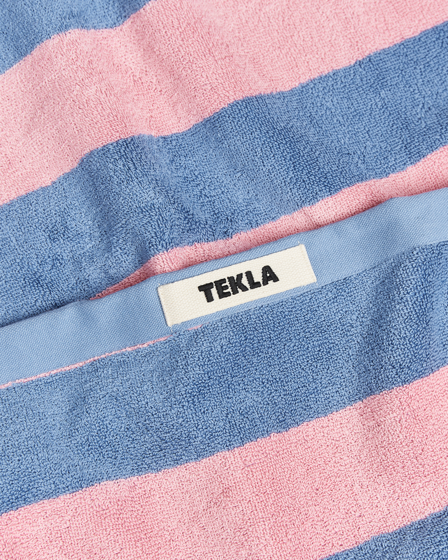 Herren | Tekla Organic Terry Beach Towel Deck Stripes | Tekla | Organic Terry Beach Towel Deck Stripes
