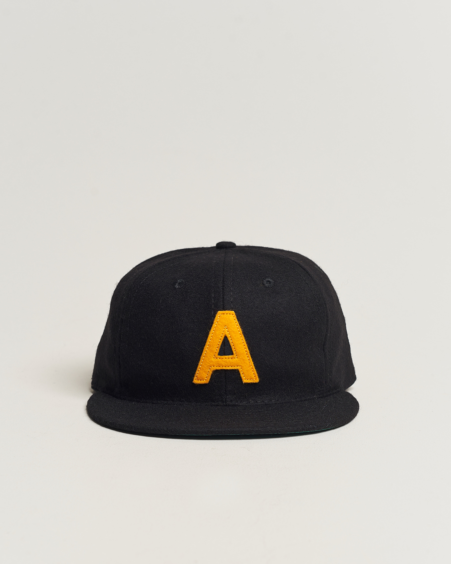 Herren | Ebbets Field Flannels Made in USA Army 1957 Vintage Ballcap Black | Ebbets Field Flannels | Made in USA Army 1957 Vintage Ballcap Black