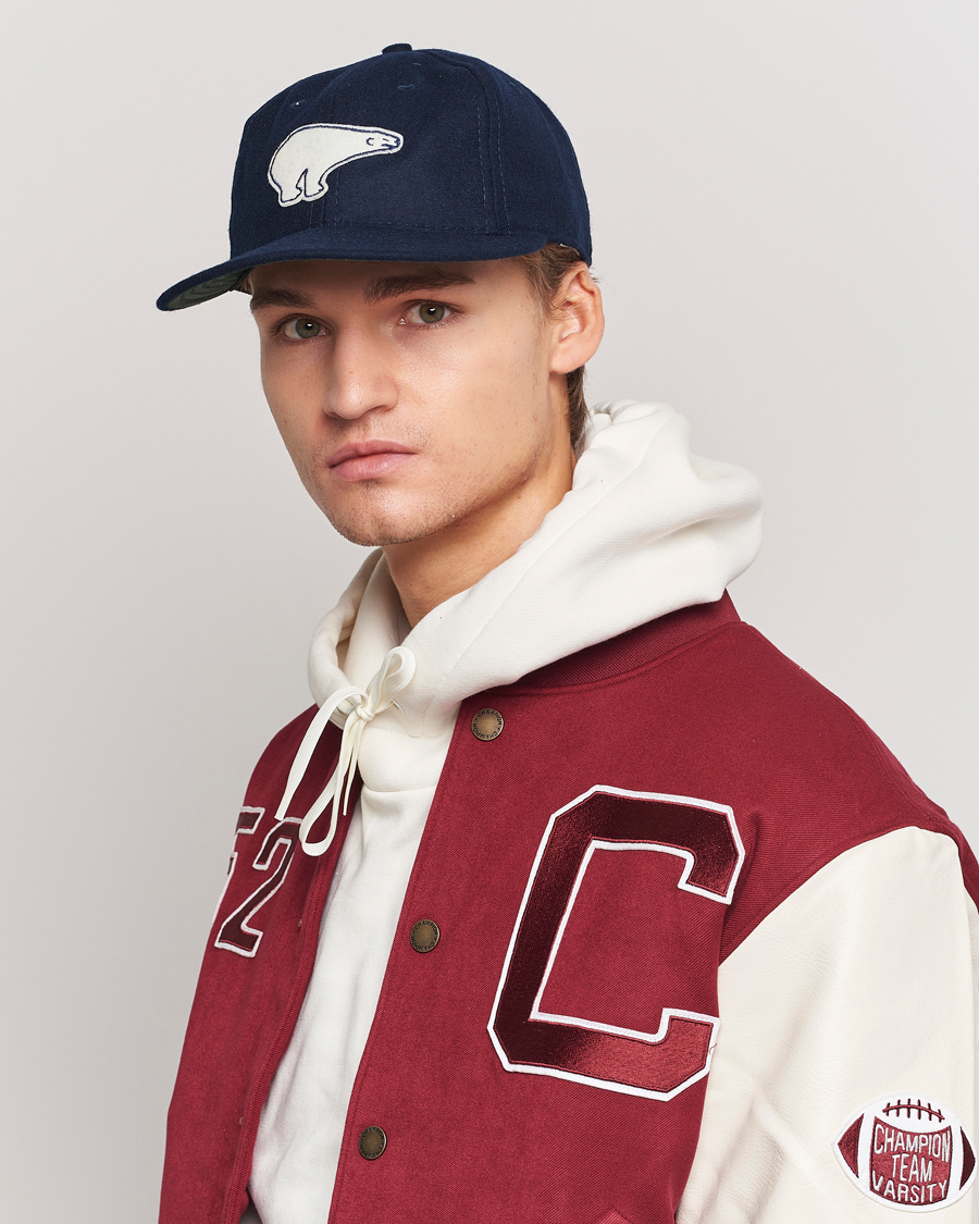 Herren | Ebbets Field Flannels Made in USA Cervezeria Polar 1950 Vintage Ballcap Navy | Ebbets Field Flannels | Made in USA Cervezeria Polar 1950 Vintage Ballcap Navy