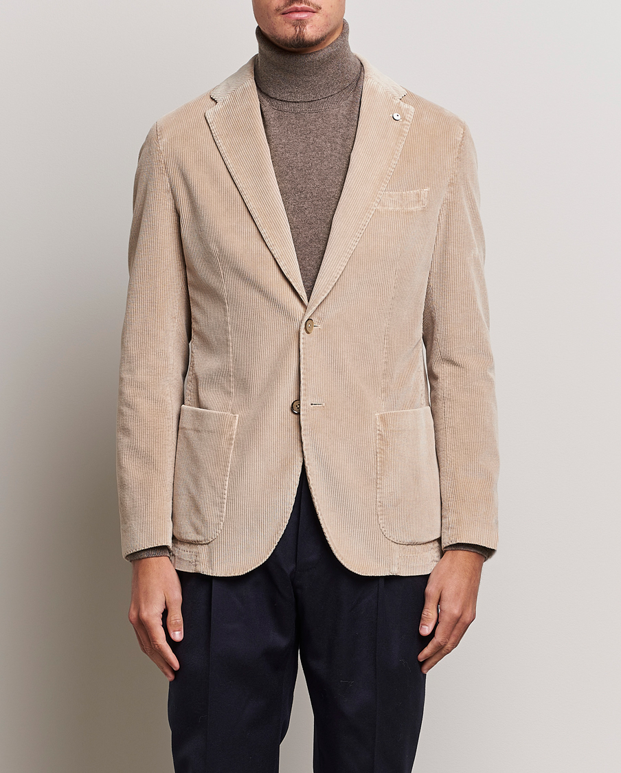 Herren | Sakkos | L.B.M. 1911 | Jack Corduroy Blazer Beige