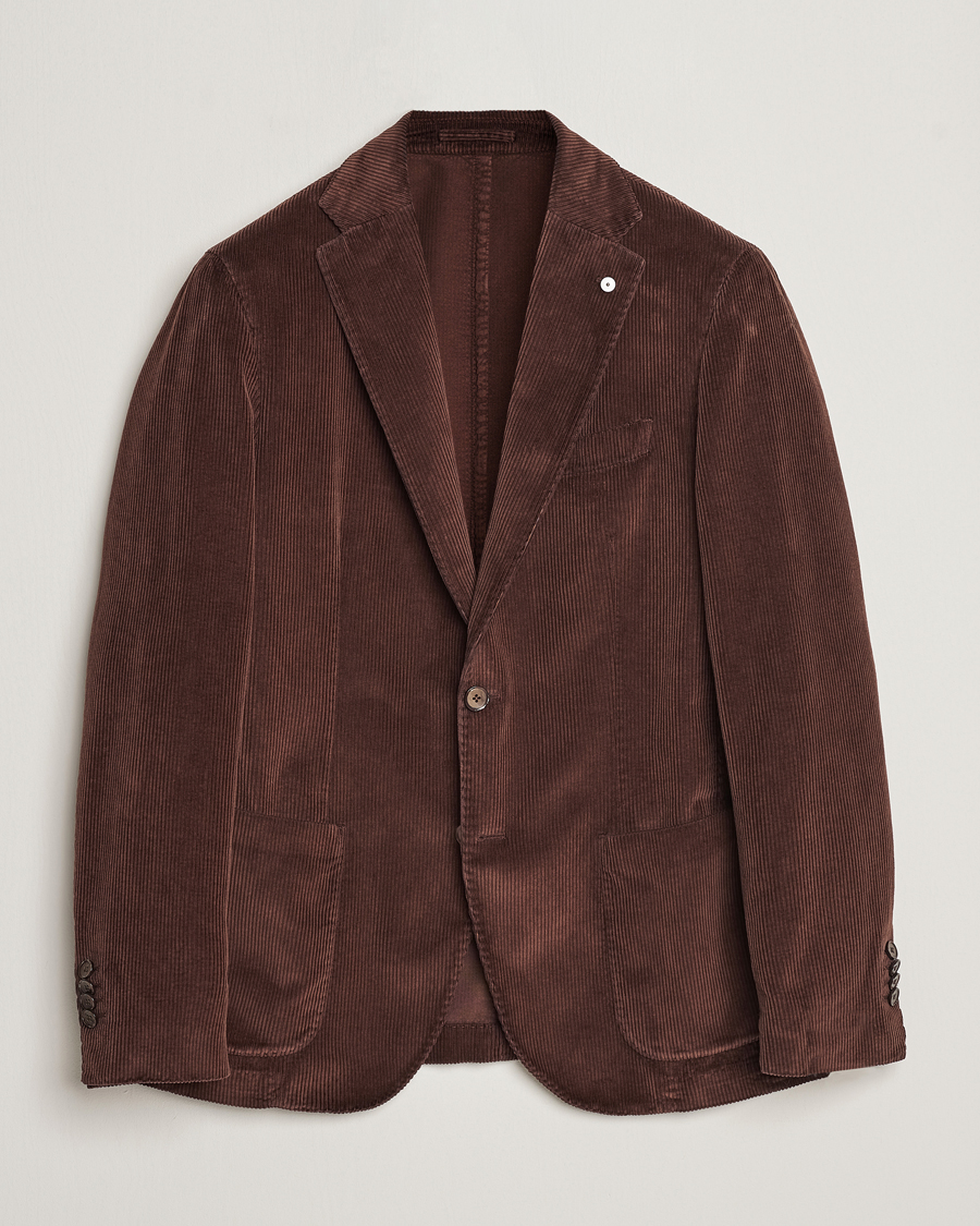 Herren | Sakkos | L.B.M. 1911 | Jack Corduroy Blazer Brown