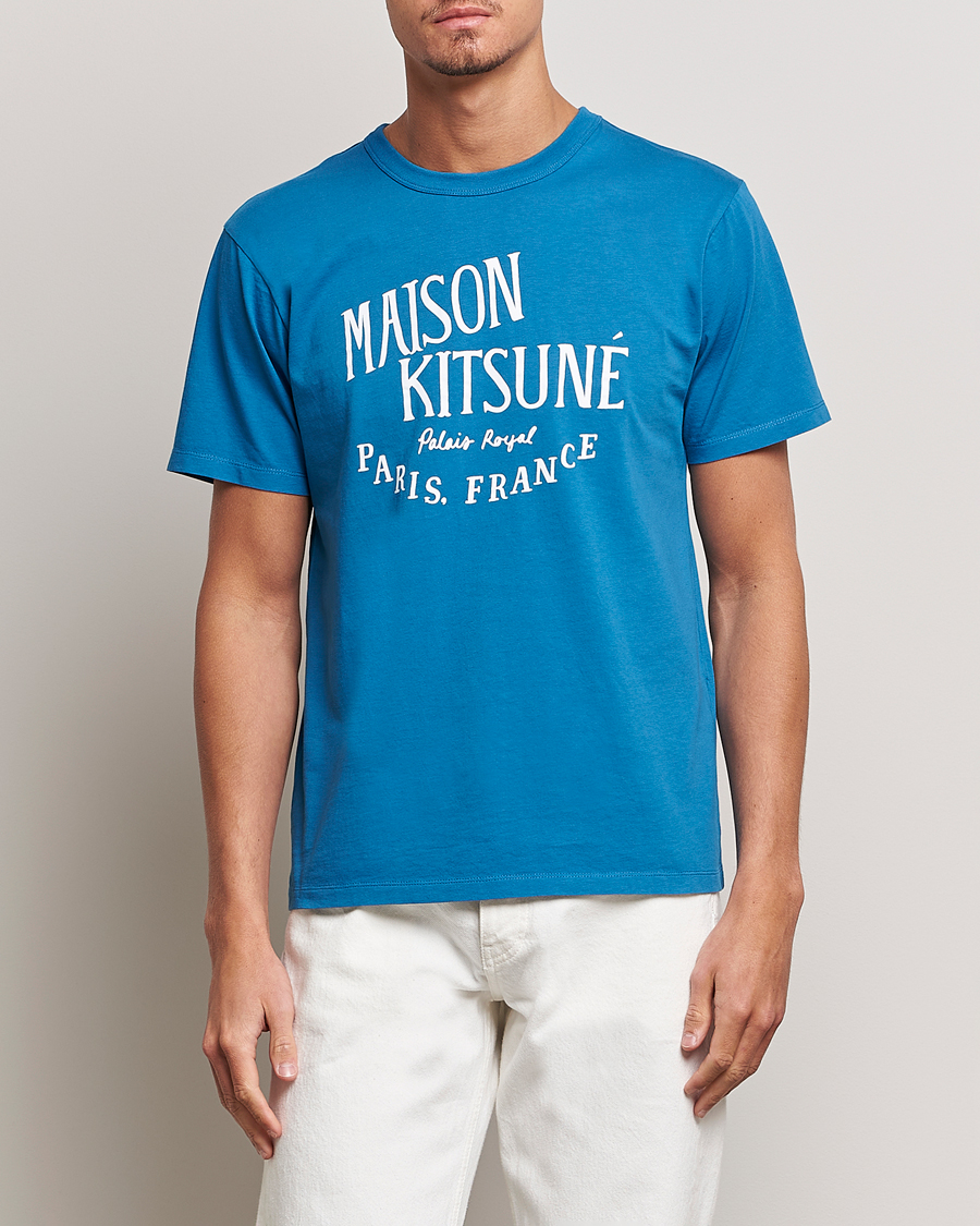 Herren | T-Shirts | Maison Kitsuné | Palais Royal Classic T-Shirt Sapphire Blue