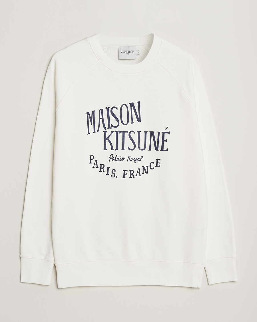 Herren | Pullover | Maison Kitsuné | Palais Royal Classic Sweatshirt Ecru