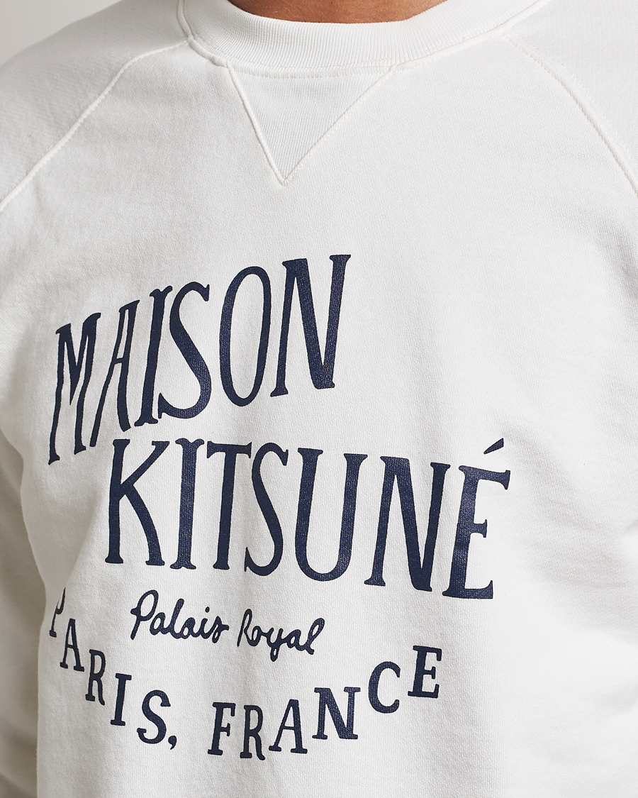 Herren | Pullover | Maison Kitsuné | Palais Royal Classic Sweatshirt Ecru
