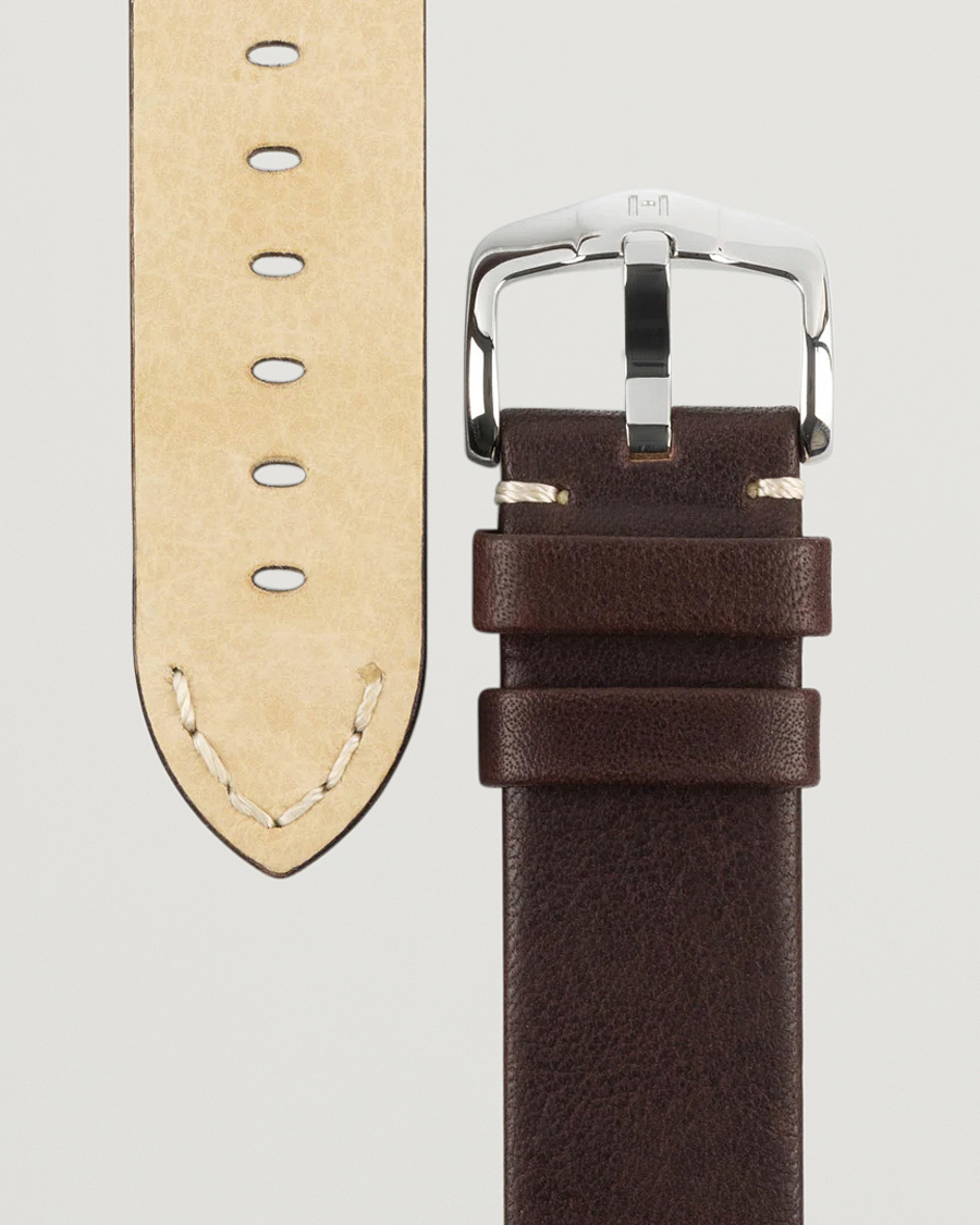 Herren | HIRSCH | HIRSCH | Ranger Retro Leather Watch Strap Brown