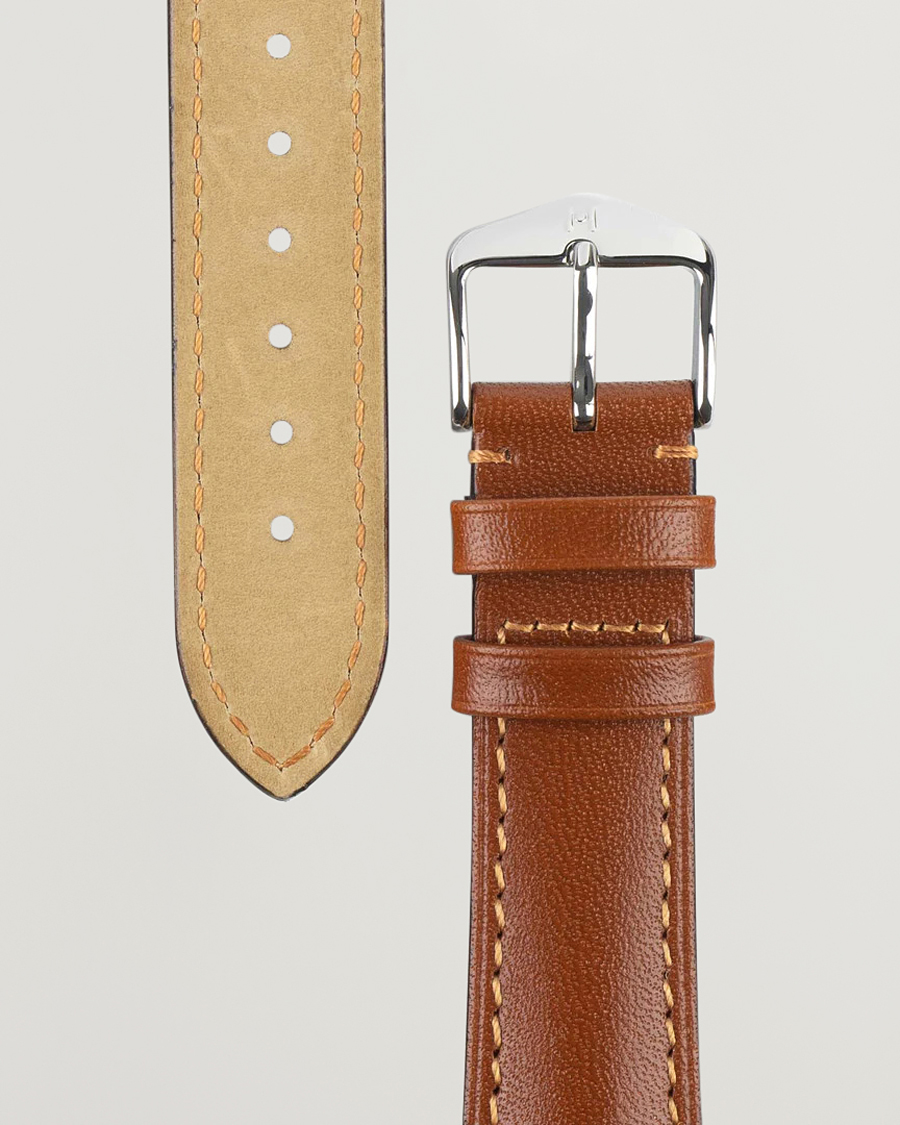 Herren | HIRSCH Siena Tuscan Leather Watch Strap Golden Brown | HIRSCH | Siena Tuscan Leather Watch Strap Golden Brown