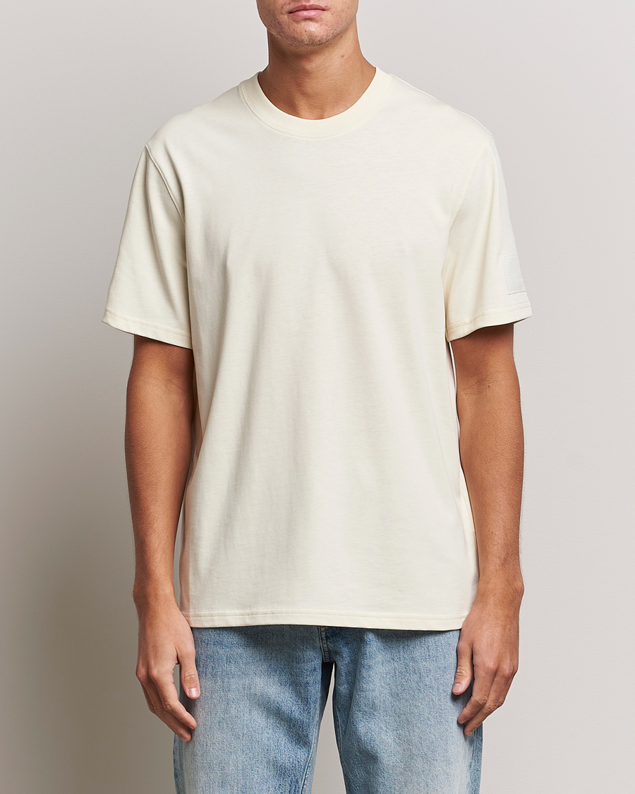 Herren | T-Shirts | AMI | Fade Out Crew Neck T-Shirt Ivory