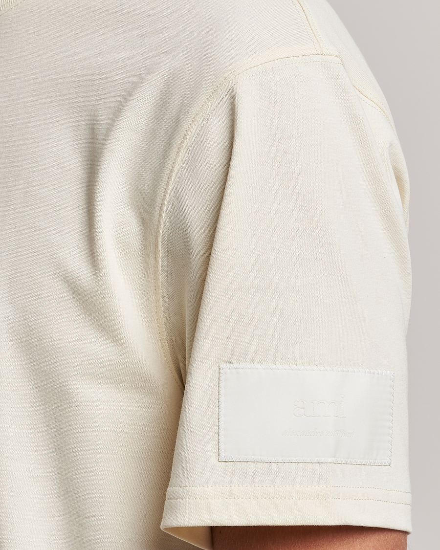 Herren | T-Shirts | AMI | Fade Out Crew Neck T-Shirt Ivory