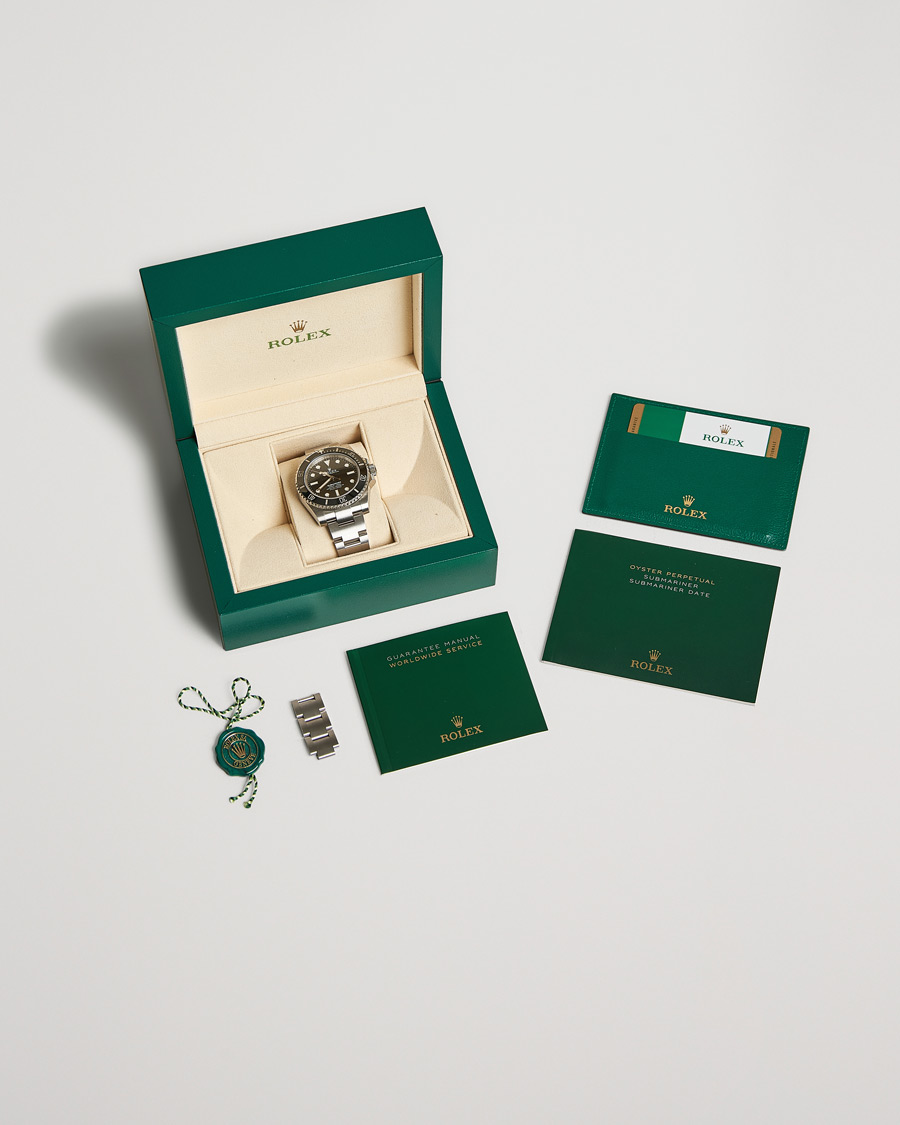 Herren | Rolex Pre-Owned Submariner 114060 Oyster Perpetual Steel Black | Rolex Pre-Owned | Submariner 114060 Oyster Perpetual Steel Black