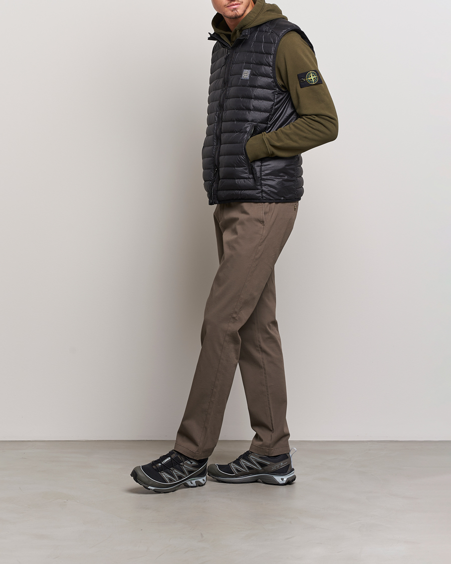 Herren | Jacken | Stone Island | Recycled Nylon Down-TC Vest Black