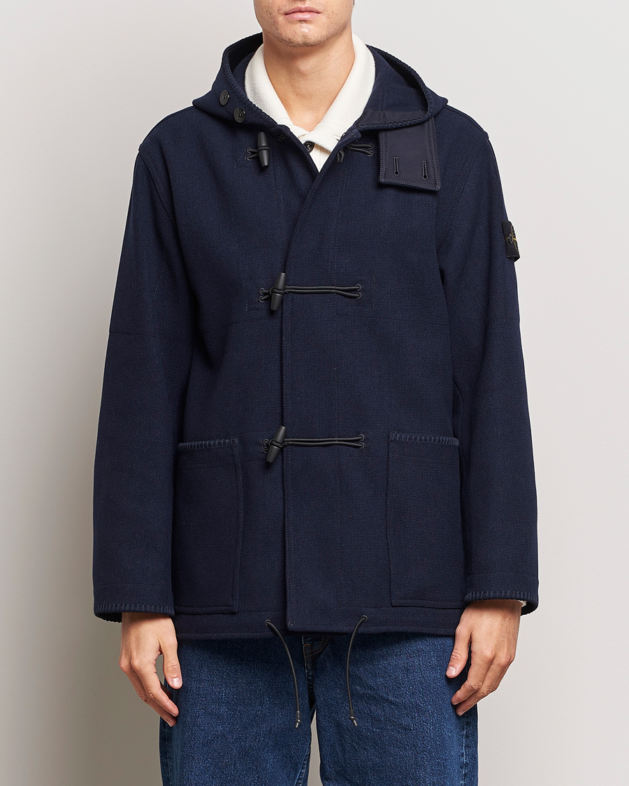 Herren | Jacken | Stone Island | Panno Speciale Dufflejacket Blue Marine