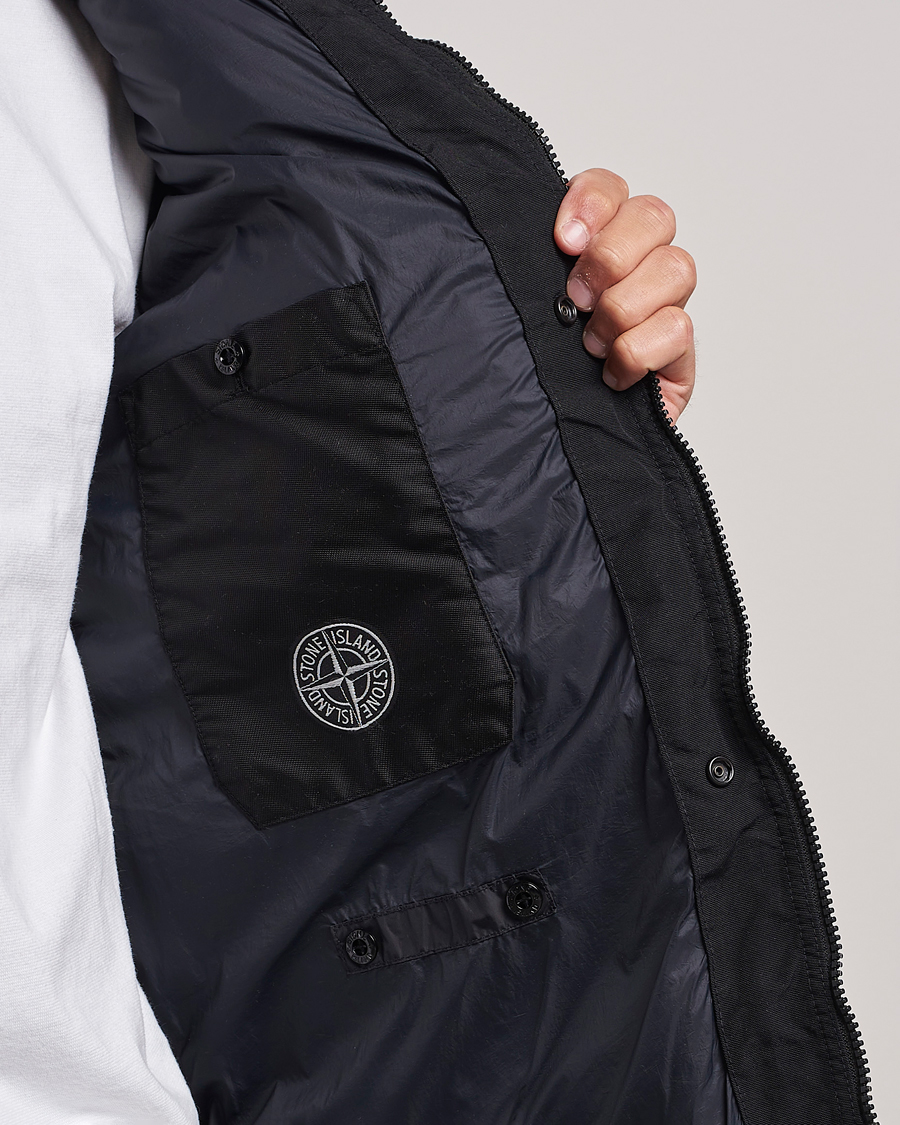 Herren | Jacken | Stone Island | Garment Dyed Recycled Nylon Down Jacket Black