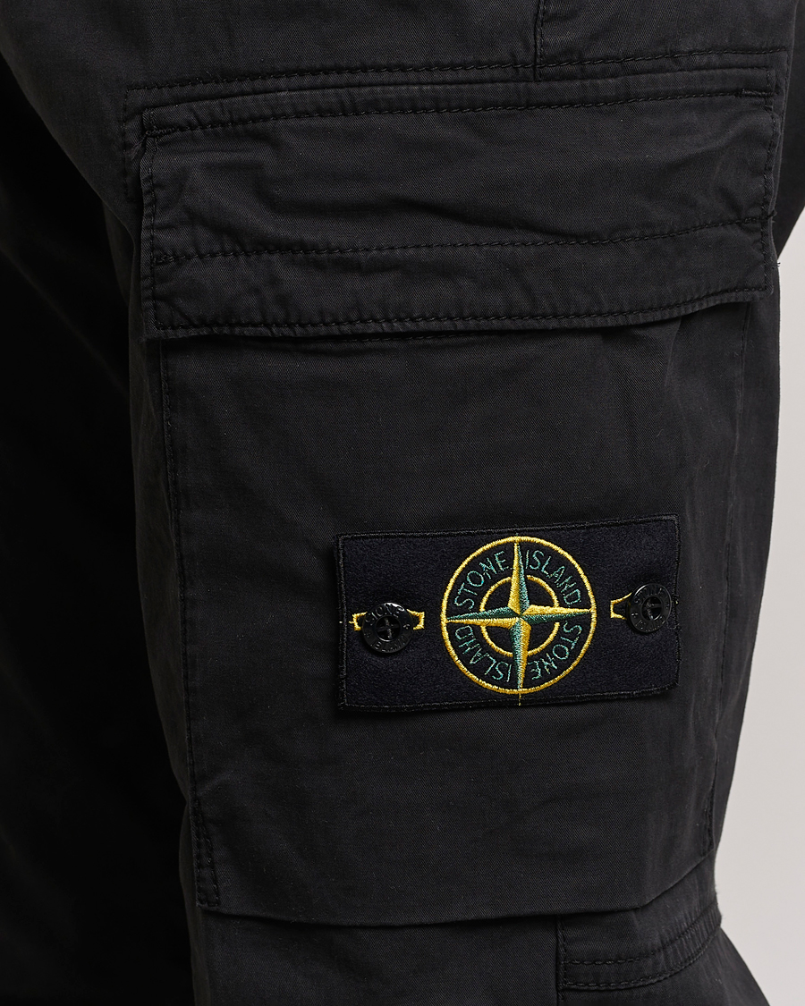 Herren | Hosen | Stone Island | Stretch Cotton Gabardine Trousers Black