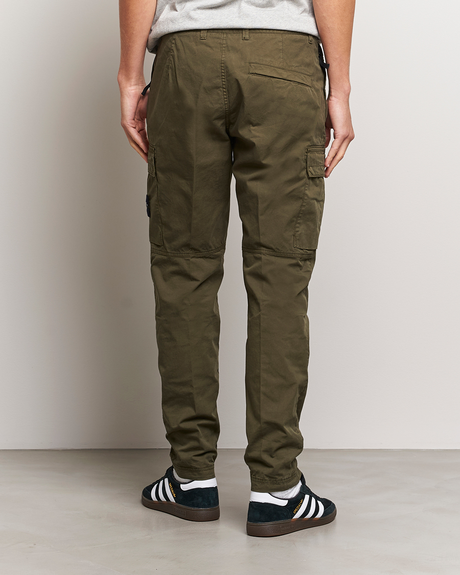 Herren | Hosen | Stone Island | Stretch Cotton Gabardine Trousers Olive