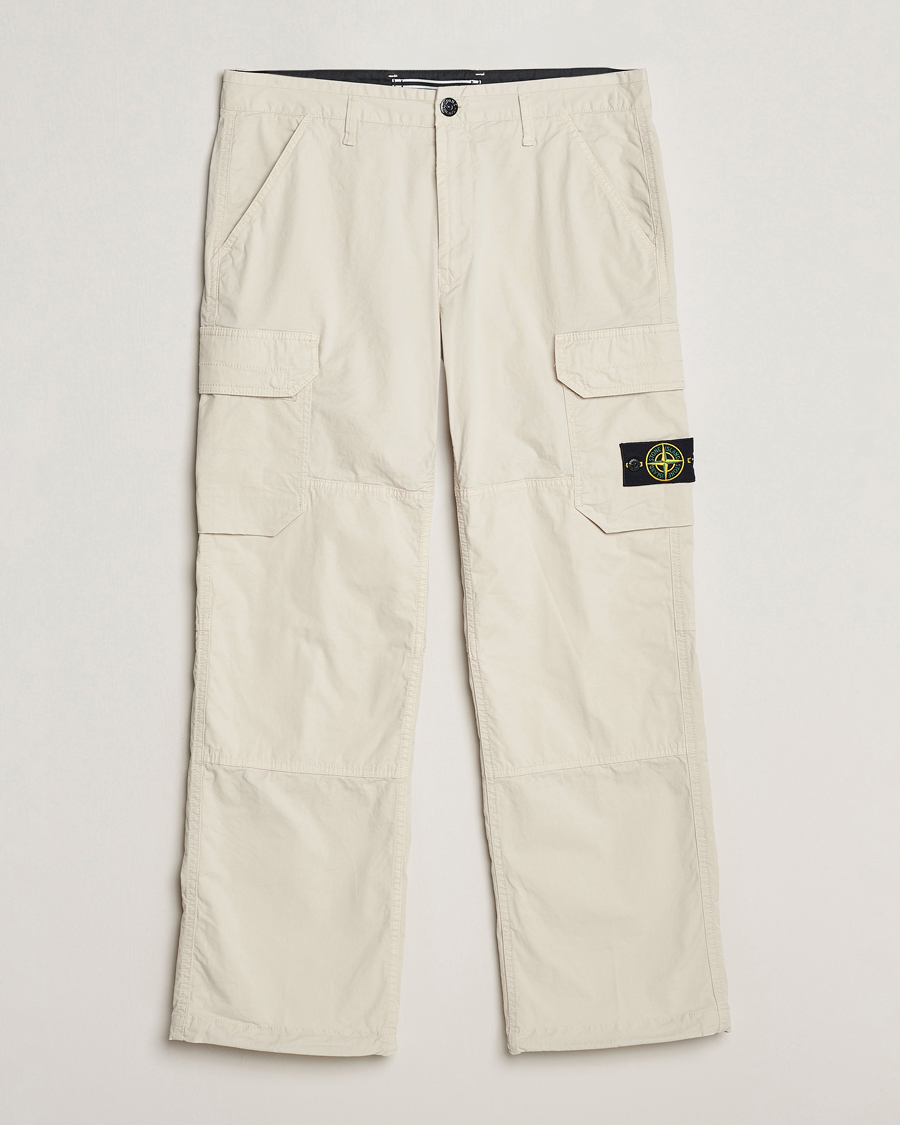 Herren | Hosen | Stone Island | Stretch Cotton Gabardine Cargo Pants Plaster