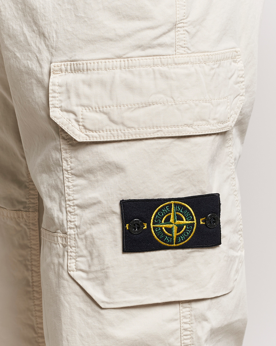 Herren | Hosen | Stone Island | Stretch Cotton Gabardine Cargo Pants Plaster