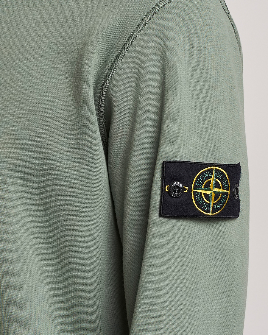 Herren | Pullover | Stone Island | Garment Dyed Fleece Sweatshirt Sage