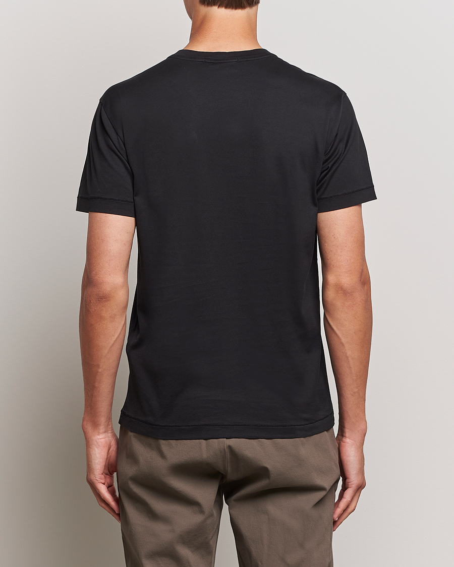 Herren | T-Shirts | Stone Island | Garment Dyed Jersey T-Shirt Black