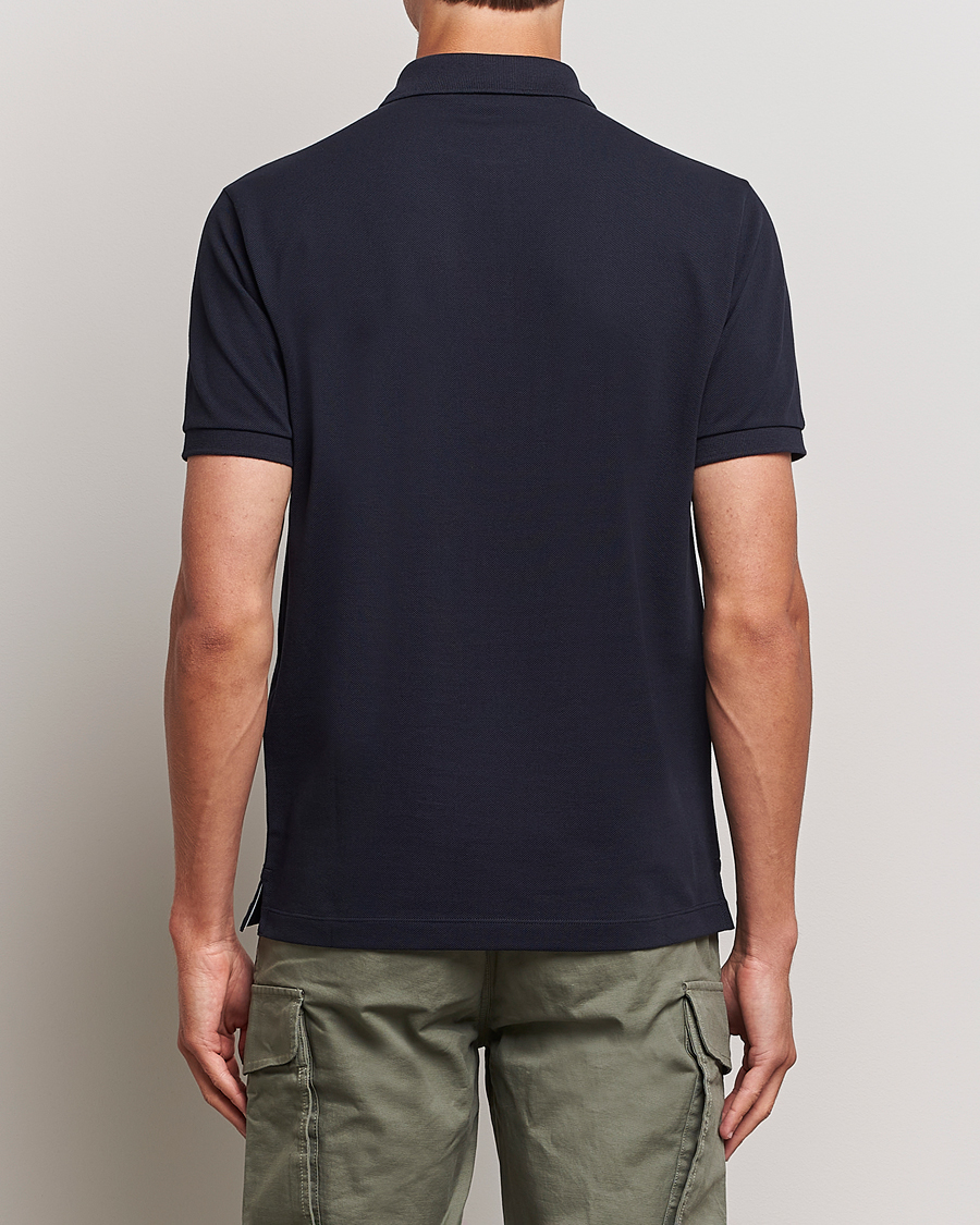 Herren | Poloshirts | Stone Island | Cotton Pique Polo Navy Blue