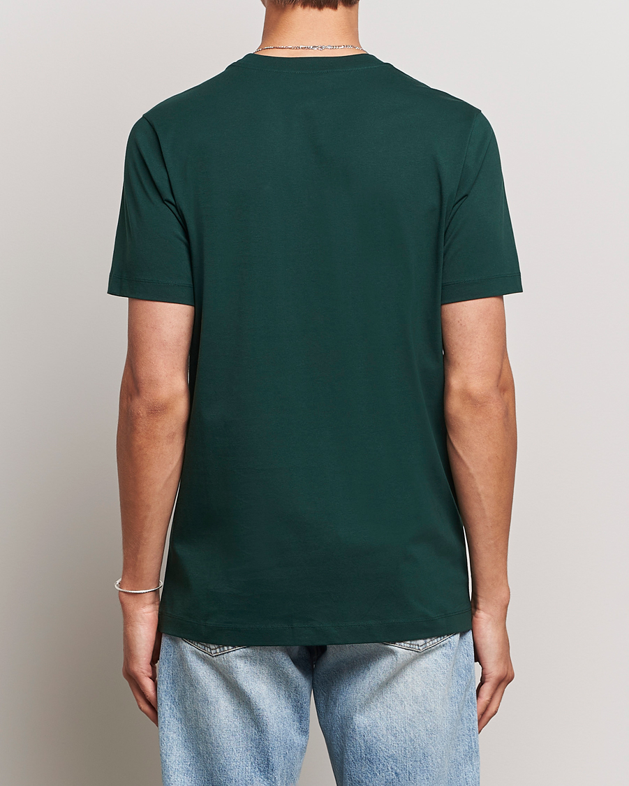 Herren | T-Shirts | Marni | Logo Embroidered T-Shirt Spherical Green