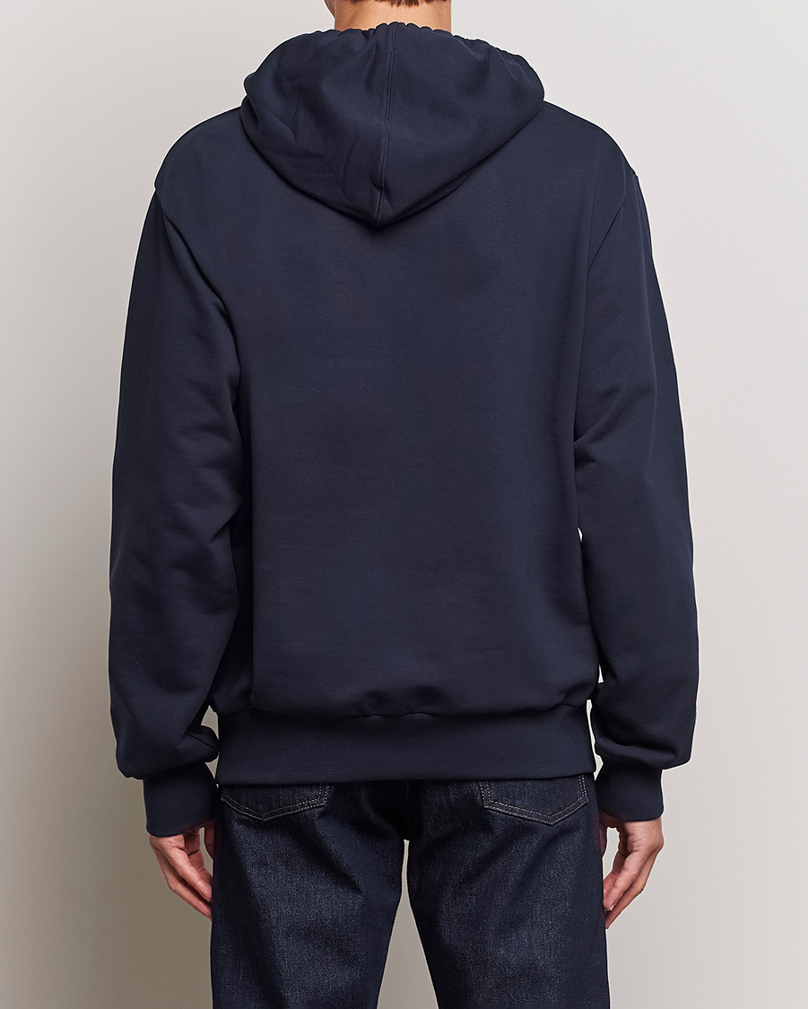Herren | Pullover | Marni | Logo Applied Hoodie Navy