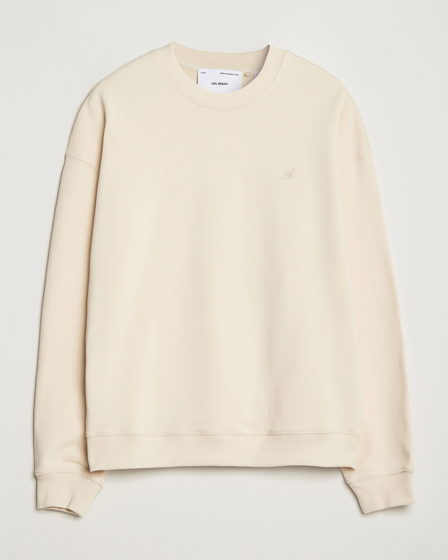 Herren | Pullover | Axel Arigato | Honor Crew Neck Sweatshirt Pale Beige