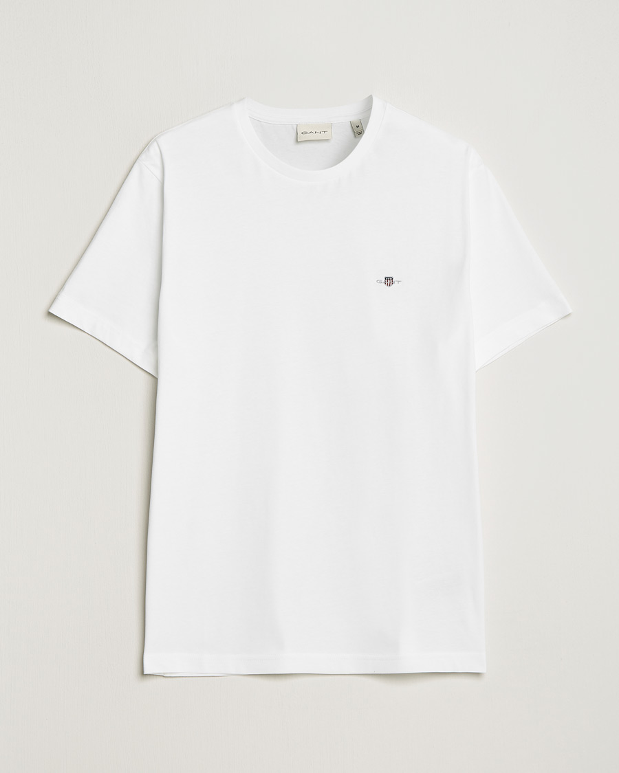 Herren | T-Shirts | GANT | The Original Solid T-Shirt White