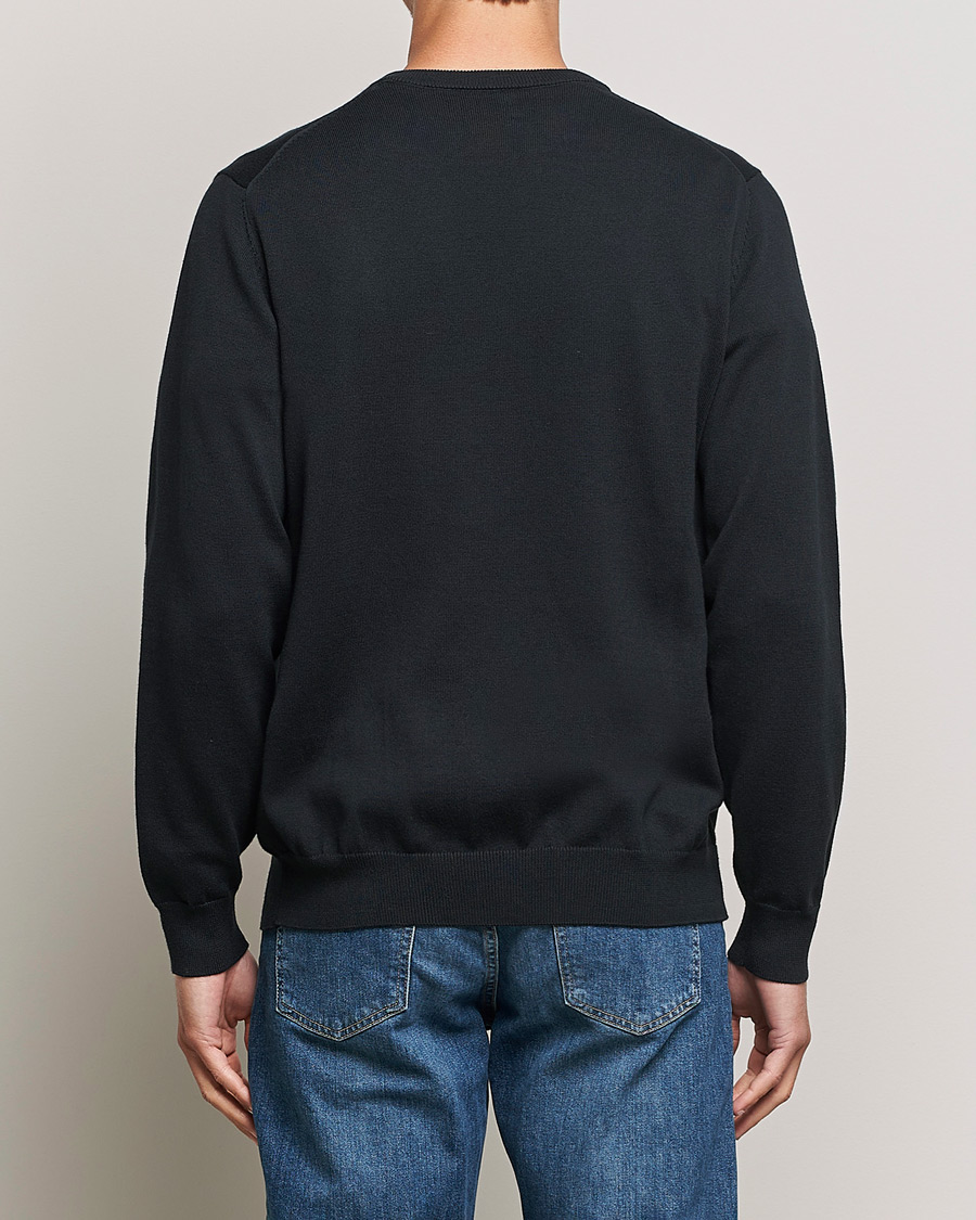 Herren | Pullover | Gant | Classic Cotton V-Neck Black