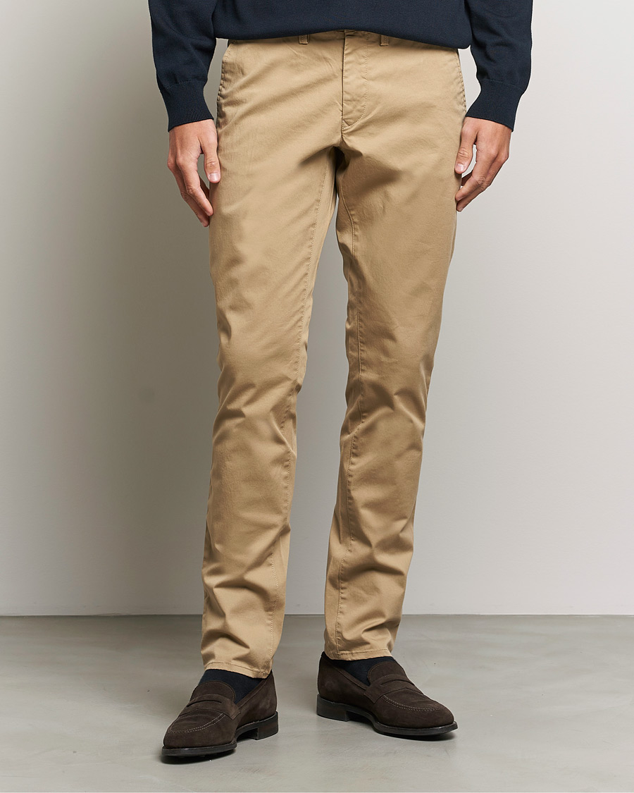 Herren | Hosen | Gant | Slim Fit Twill Chino Dark Khaki