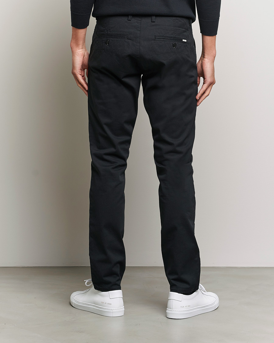 Herren | Hosen | GANT | Slim Fit Twill Chino Black