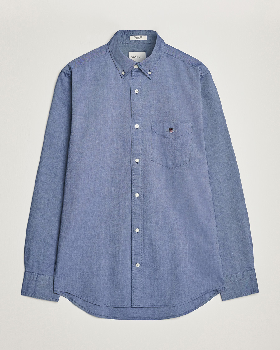 Herren | Hemden | Gant | Regular Fit Oxford Shirt Persian Blue