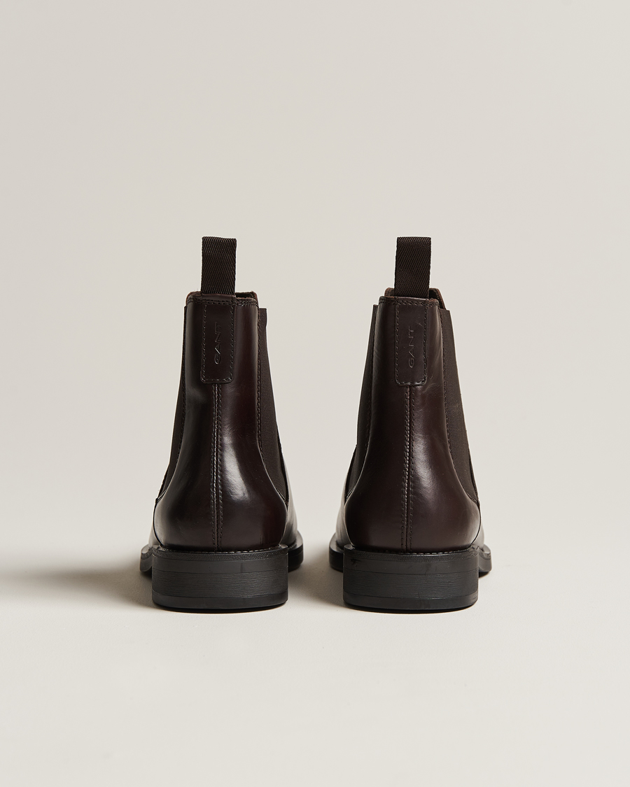 Herren | GANT Rizmood Leather Chelsea Boot Dark Brown | GANT | Rizmood Leather Chelsea Boot Dark Brown