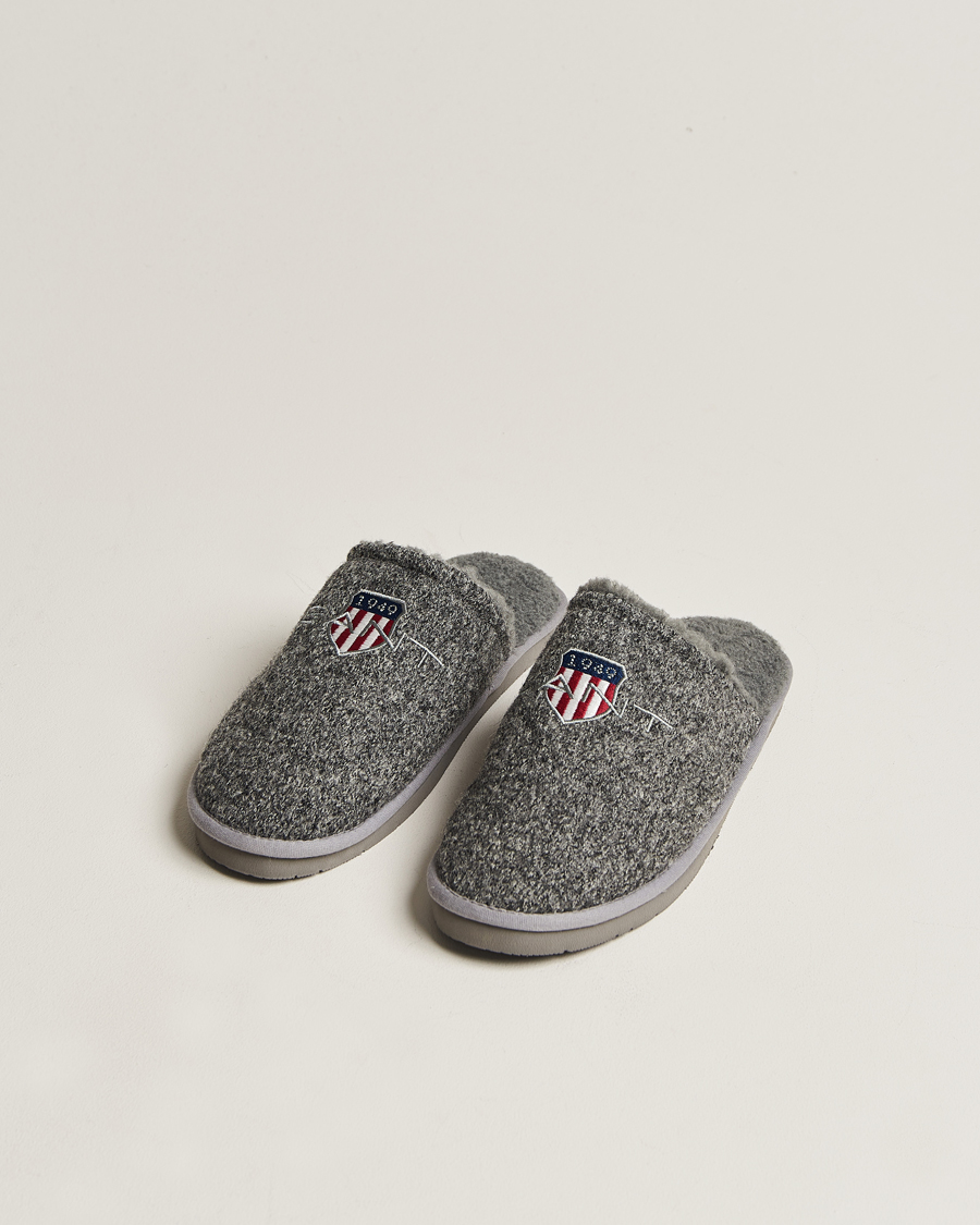 Herren | GANT Tamaware Terry Slippers Grey | GANT | Tamaware Terry Slippers Grey