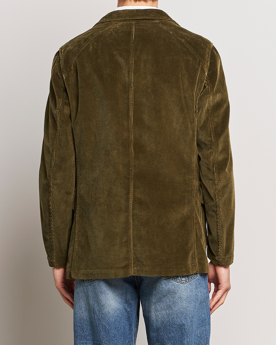 Herren | Sakkos | Drake's | MKI Games Corduroy Blazer Green