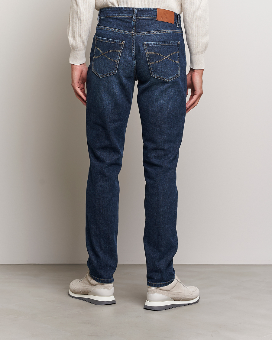 Herren | Jeans | Brunello Cucinelli | Traditional Fit Jeans Dark Wash