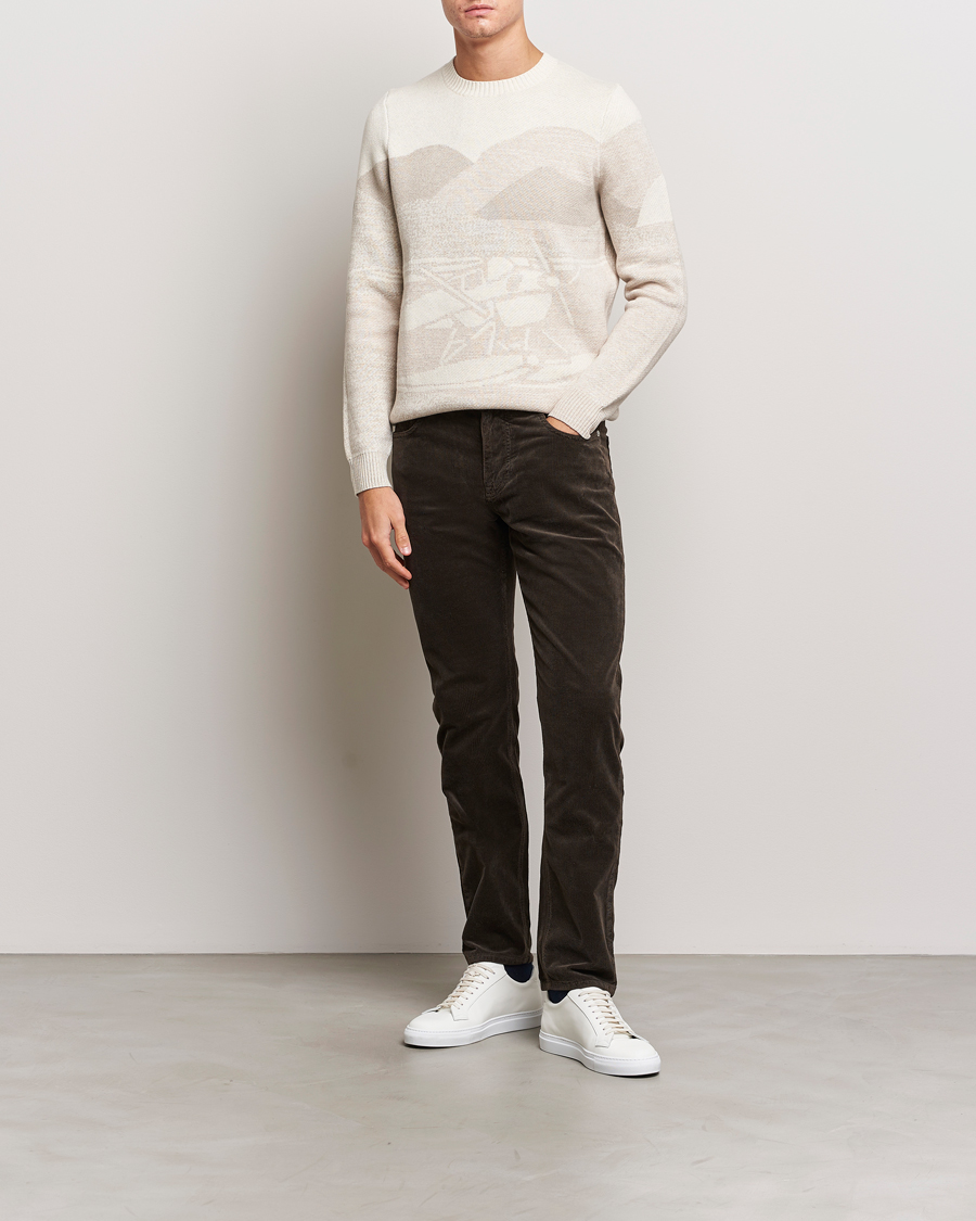 Herren | Pullover | Morris | Curtis Oneck Off White