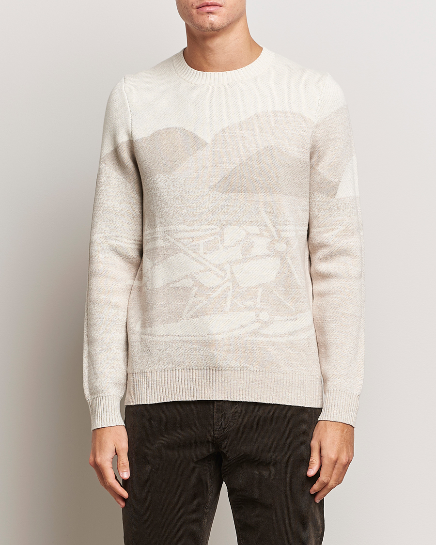 Herren | Pullover | Morris | Curtis Oneck Off White