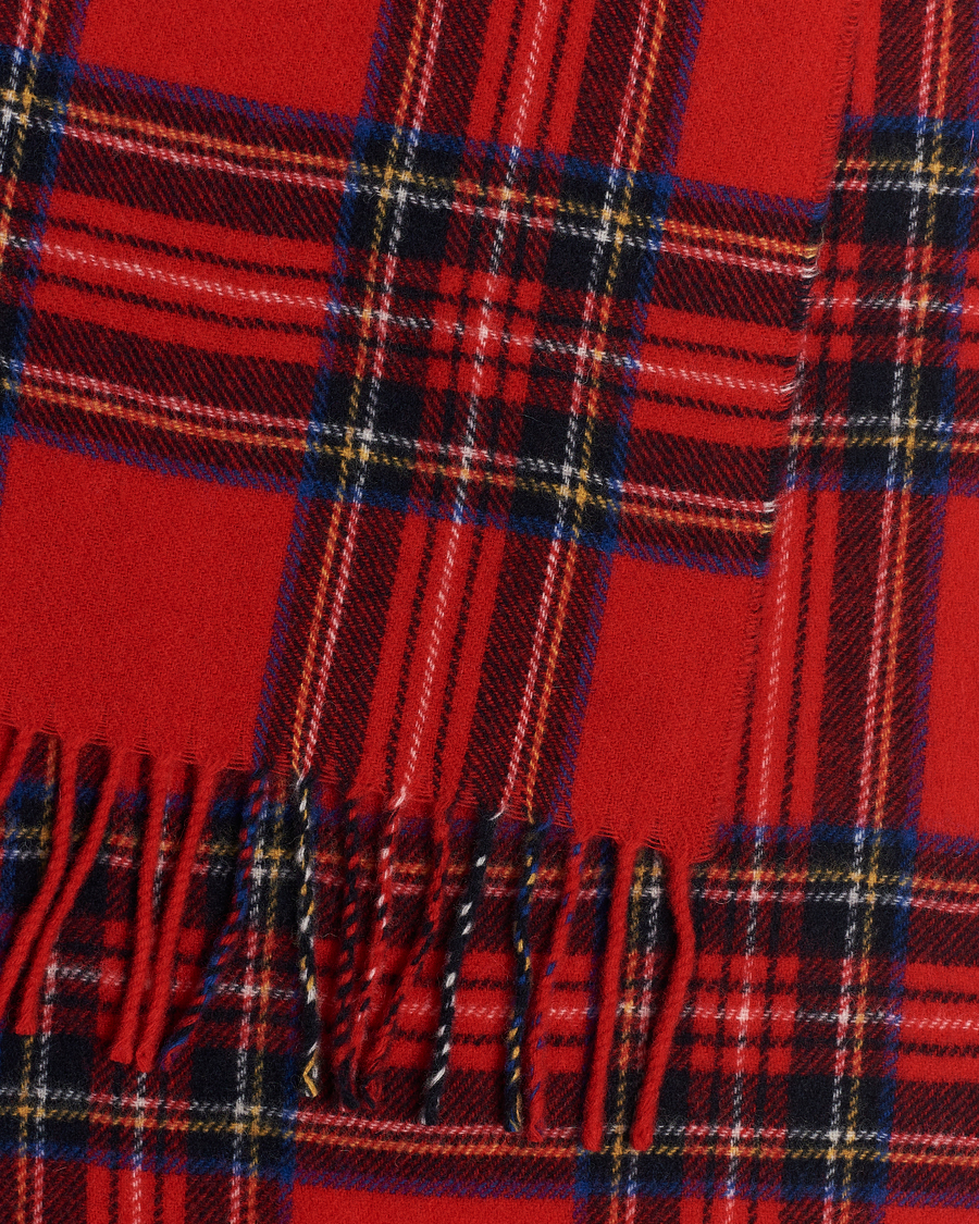 Herren | Morris Arthur Check Scarf  Red | Morris | Arthur Check Scarf  Red