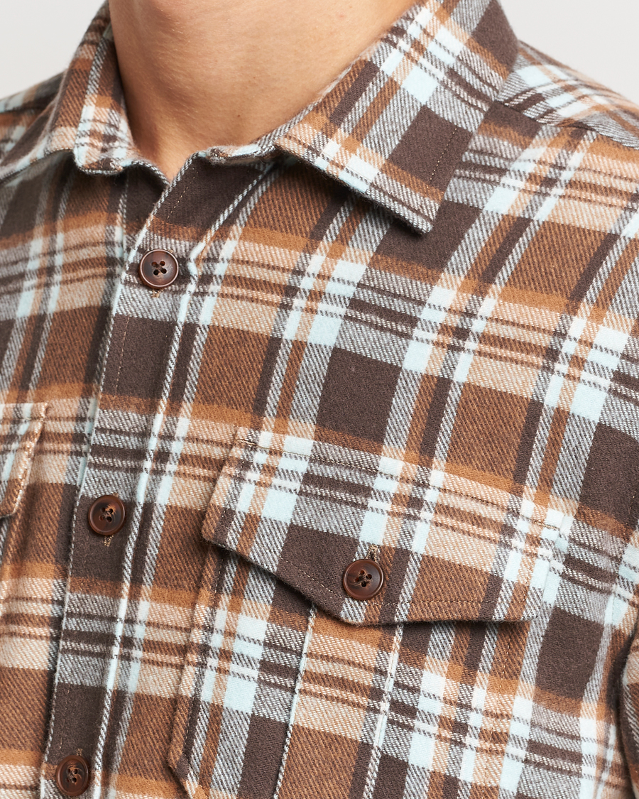 Herren | Hemden | Morris | Tartan Shirt Classic Fit Camel