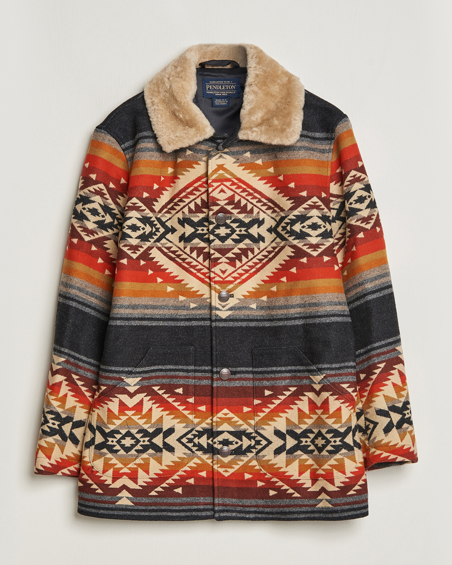 Herren | Jacken | Pendleton | Brownsville Coat Bridge Creek Red