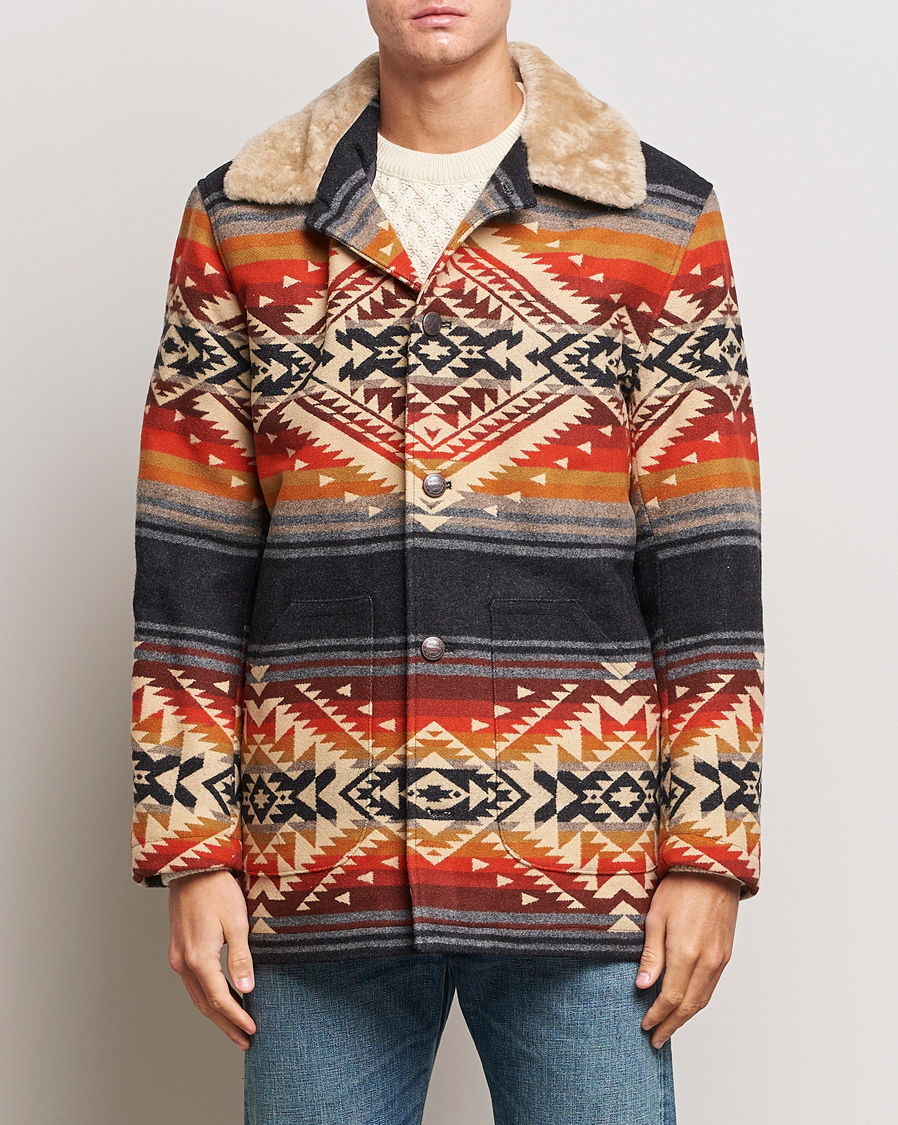 Herren | Jacken | Pendleton | Brownsville Coat Bridge Creek Red