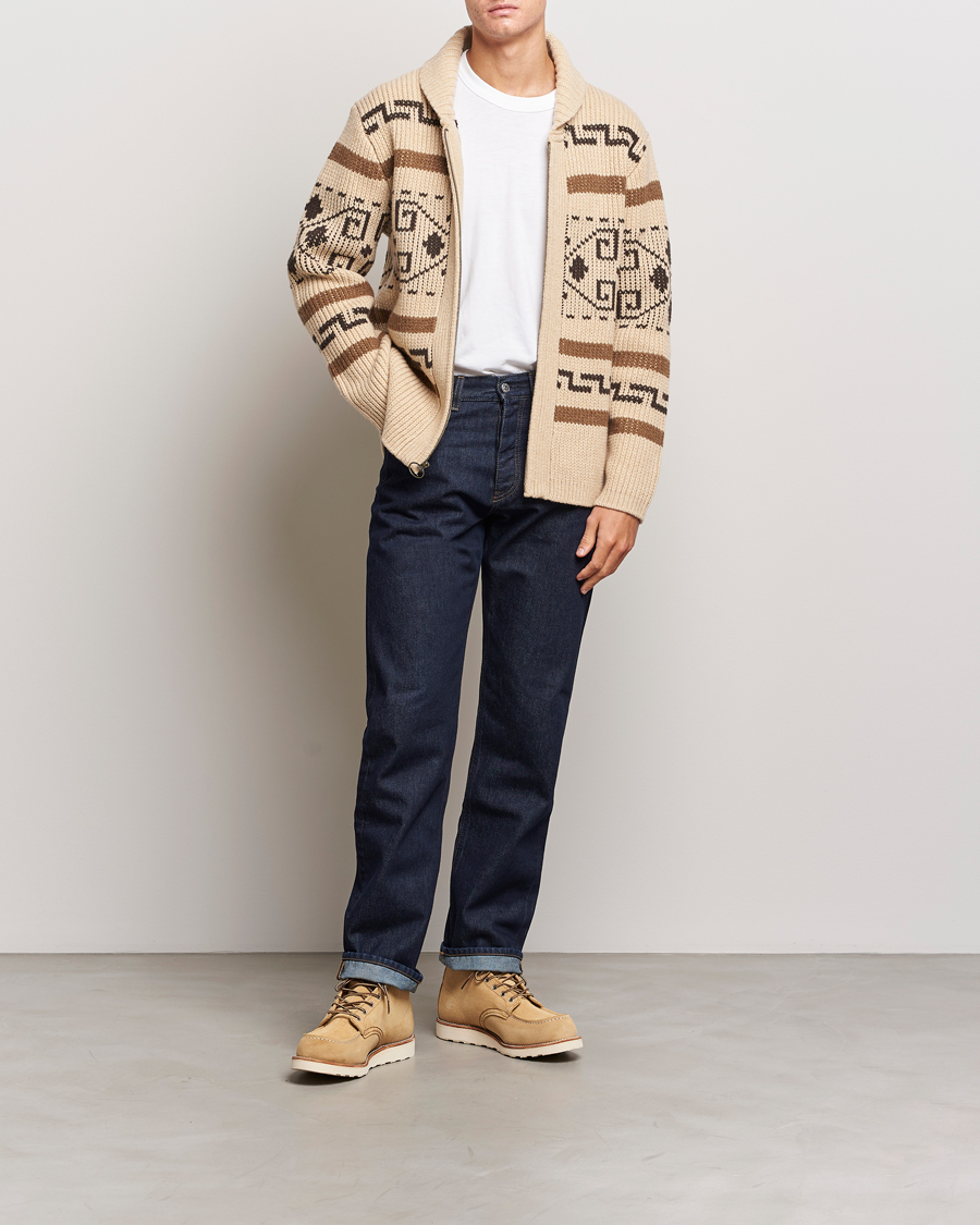Herren | Pullover | Pendleton | Original Westerley Cardigan Tan/Brown