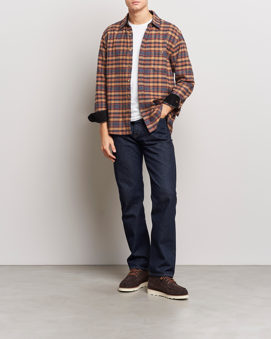 Herren | Hemden | Pendleton | Fremont Flannel Shirt Brown/Black