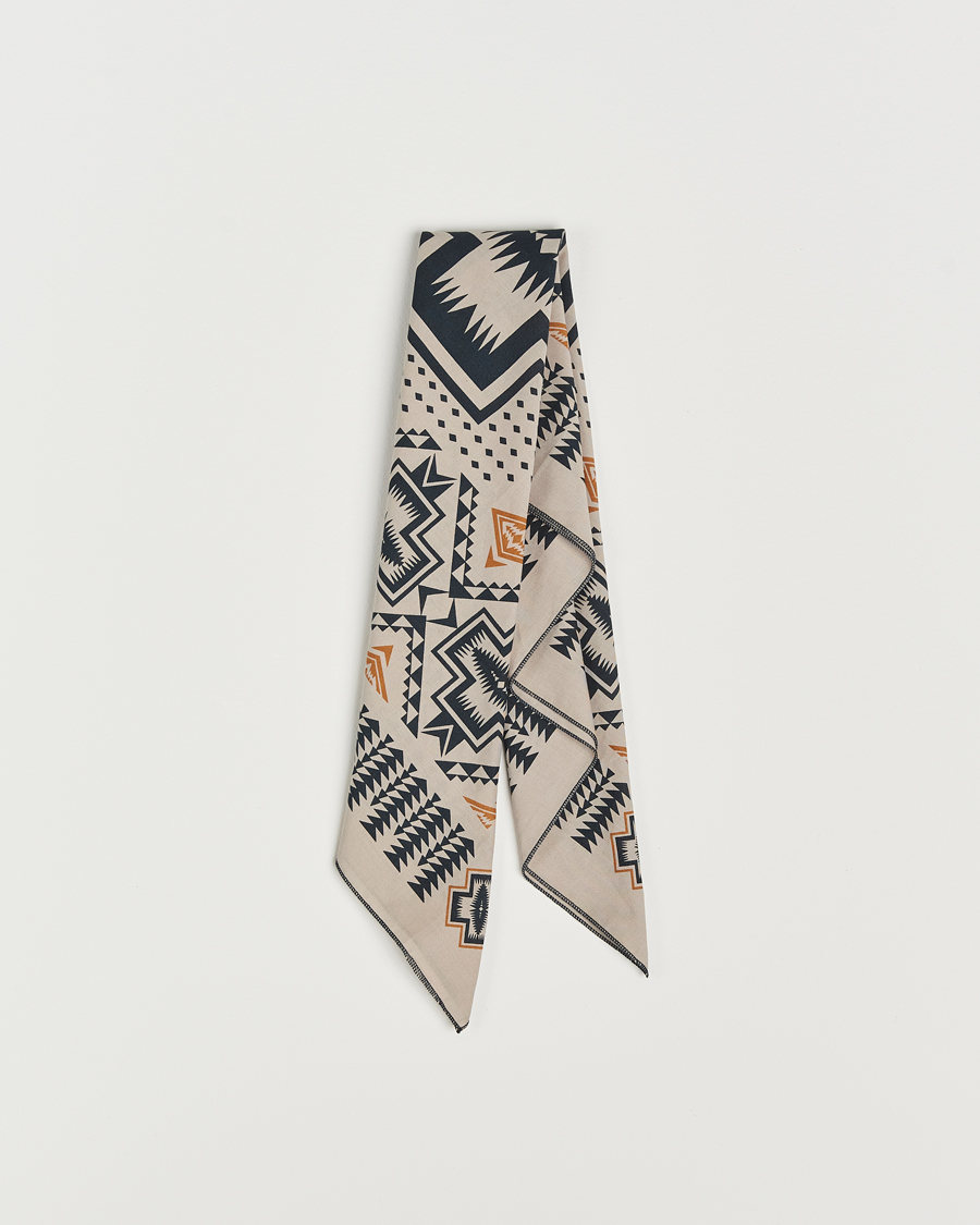 Herren | Pendleton Cotton Bandana Harding Taupe | Pendleton | Cotton Bandana Harding Taupe