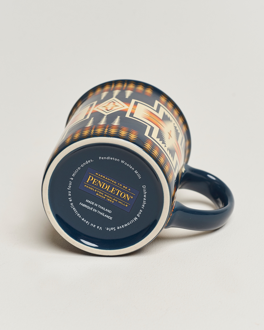 Herren | Pendleton 18oz Ceramic Mug Harding Navy | Pendleton | 18oz Ceramic Mug Harding Navy