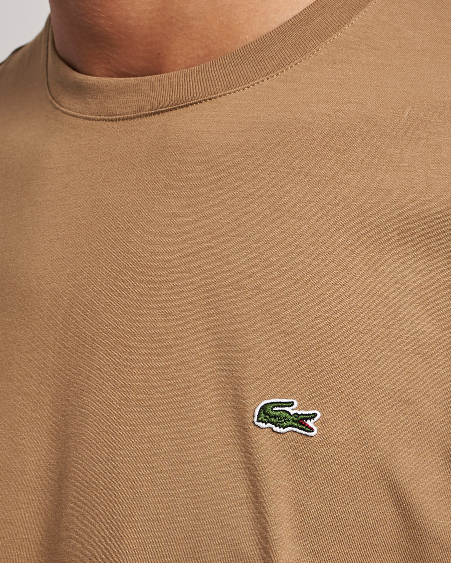 Herren | T-Shirts | Lacoste | Crew Neck T-Shirt Cookie