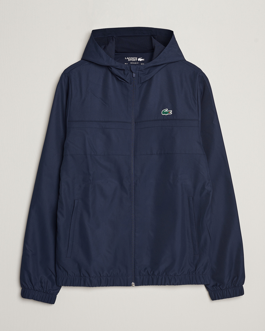 Herren | Pullover | Lacoste Sport | Performance Full Zip Hoodie Navy