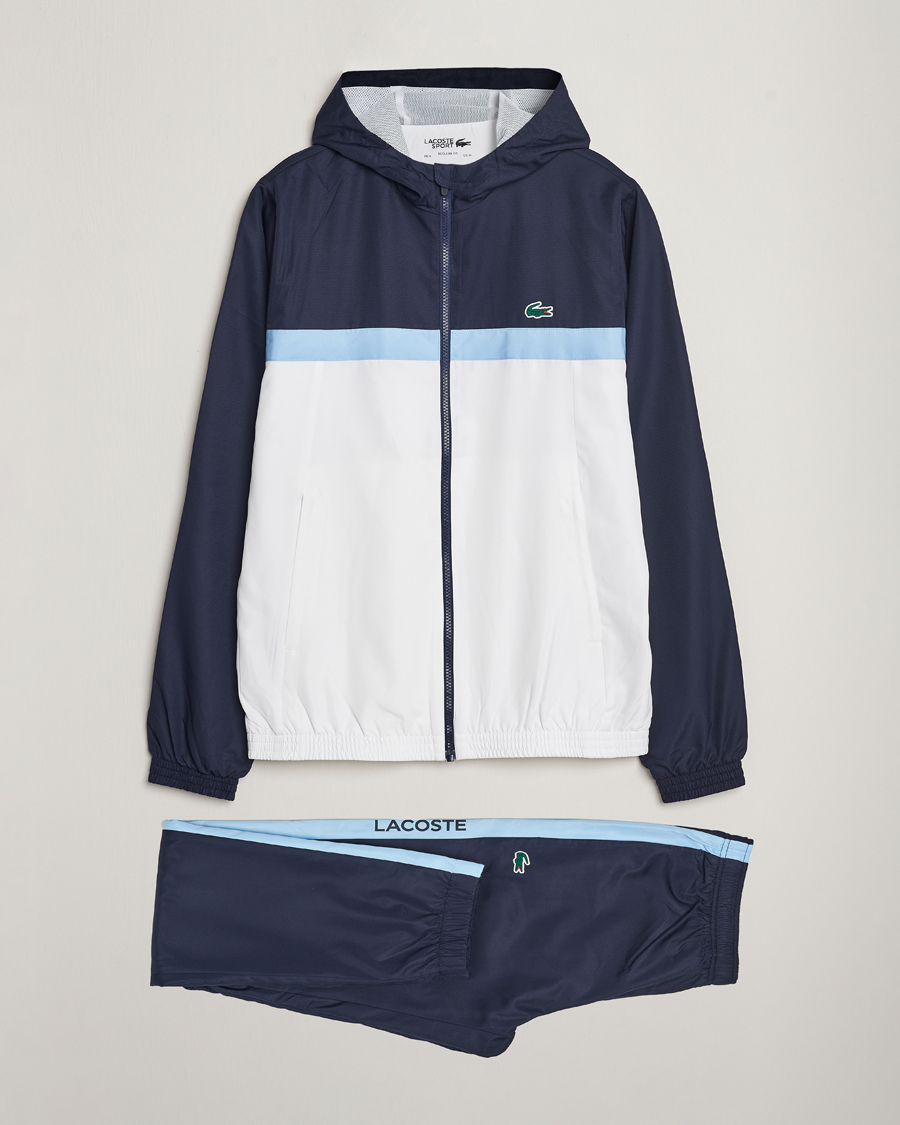 Herren | Hosen | Lacoste Sport | Tennis Tracksuit Set Navy/Blue/White