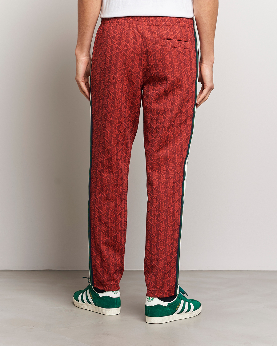 Herren | Hosen | Lacoste | Monogram Trackpants Pinot/Red